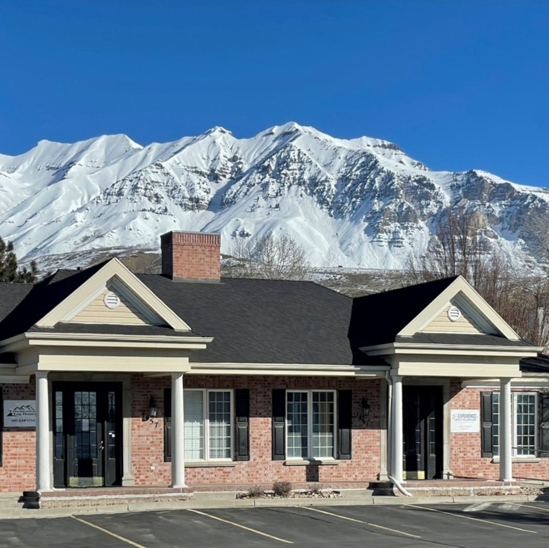 Orem office with the Wasatch Mountain Range in the background
